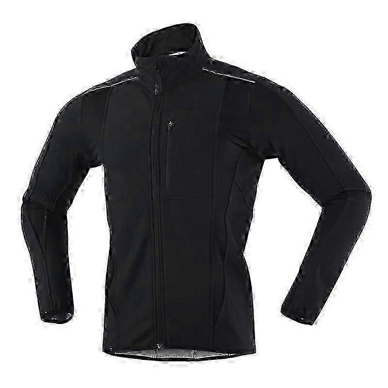 Cycling Jacket for Men Windproof Hardshell Winter Waterproof Fleece Composite