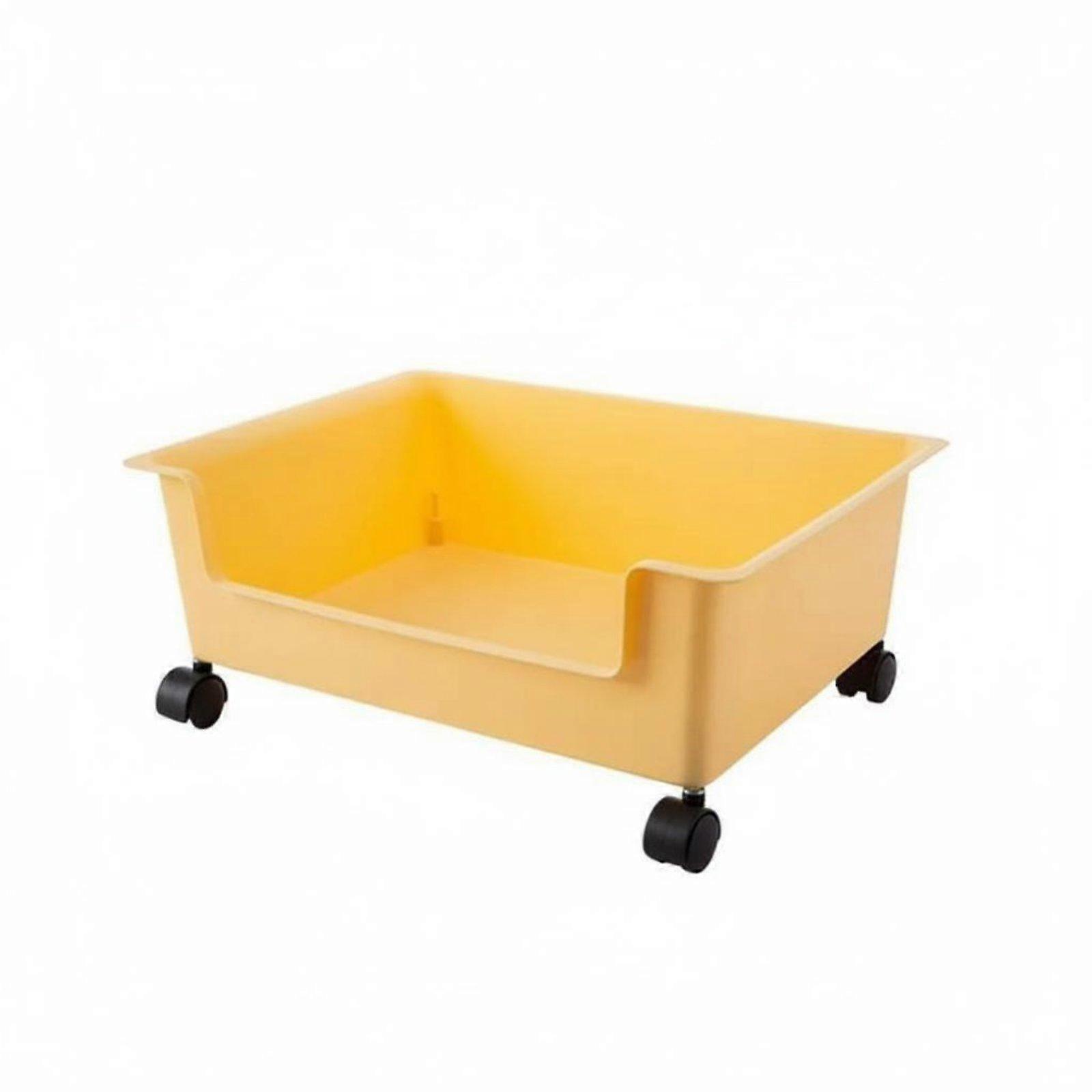 Wheeled Classroom storage container With casters Mobile Storage Space-Saving