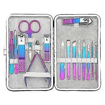 Manicure Nail Kit, Vboo Nail Clipper Set Personal Care, Women Men's Nail Grooming Kit SV