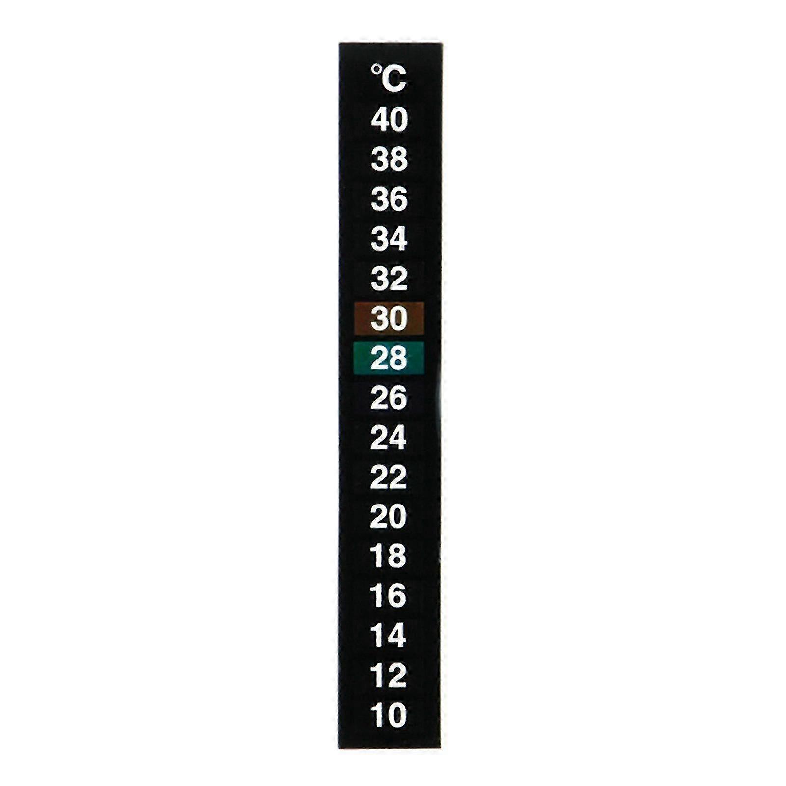 Adhesive Thermometer Strip compatible with Aquarium