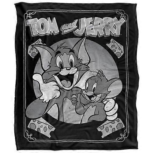 Tom And Jerry Poster Soft Touch Blanket