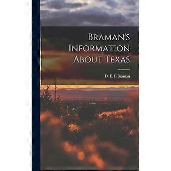 Braman's Information About Texas - D. E. E Braman - Paperback - English Book - History