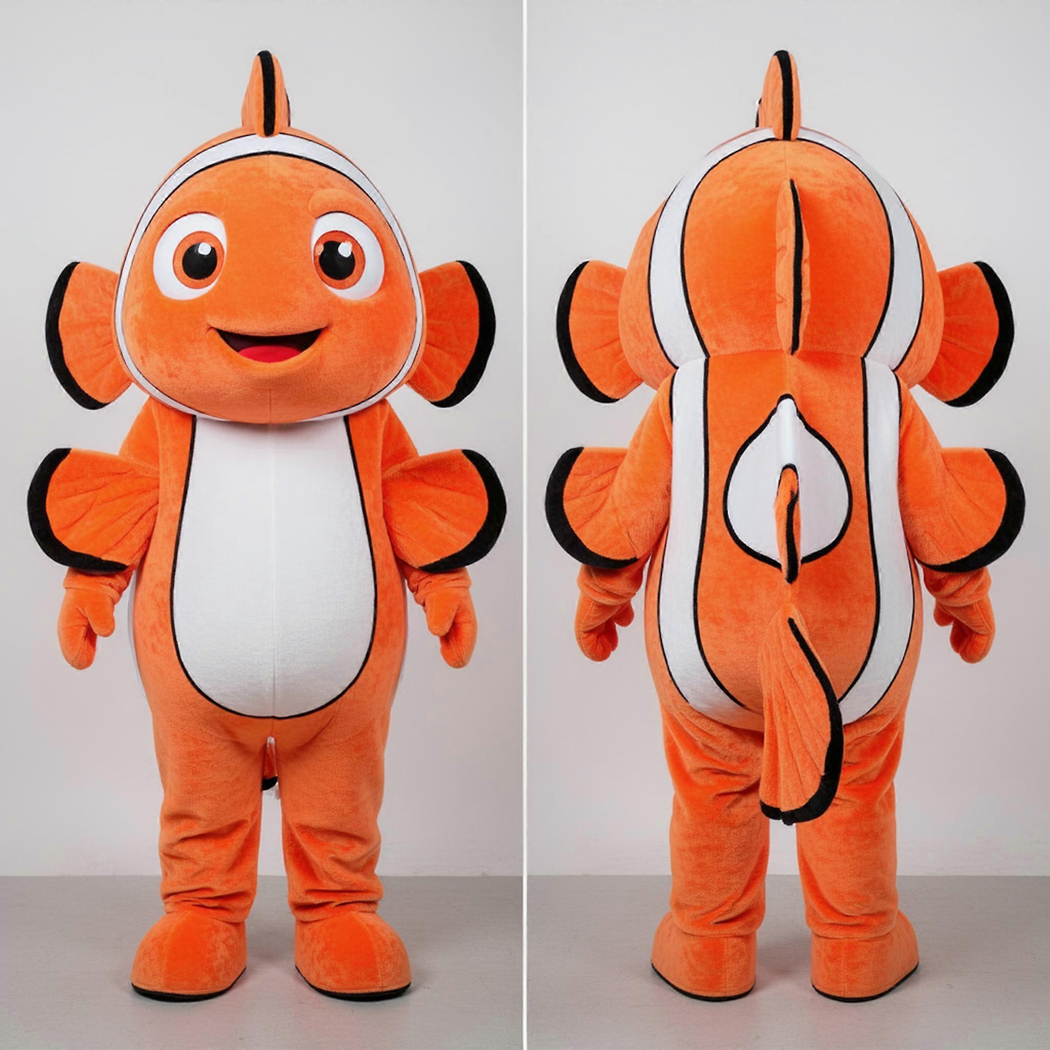 MASTICOT Peach Rounded Clown Fish Mascot