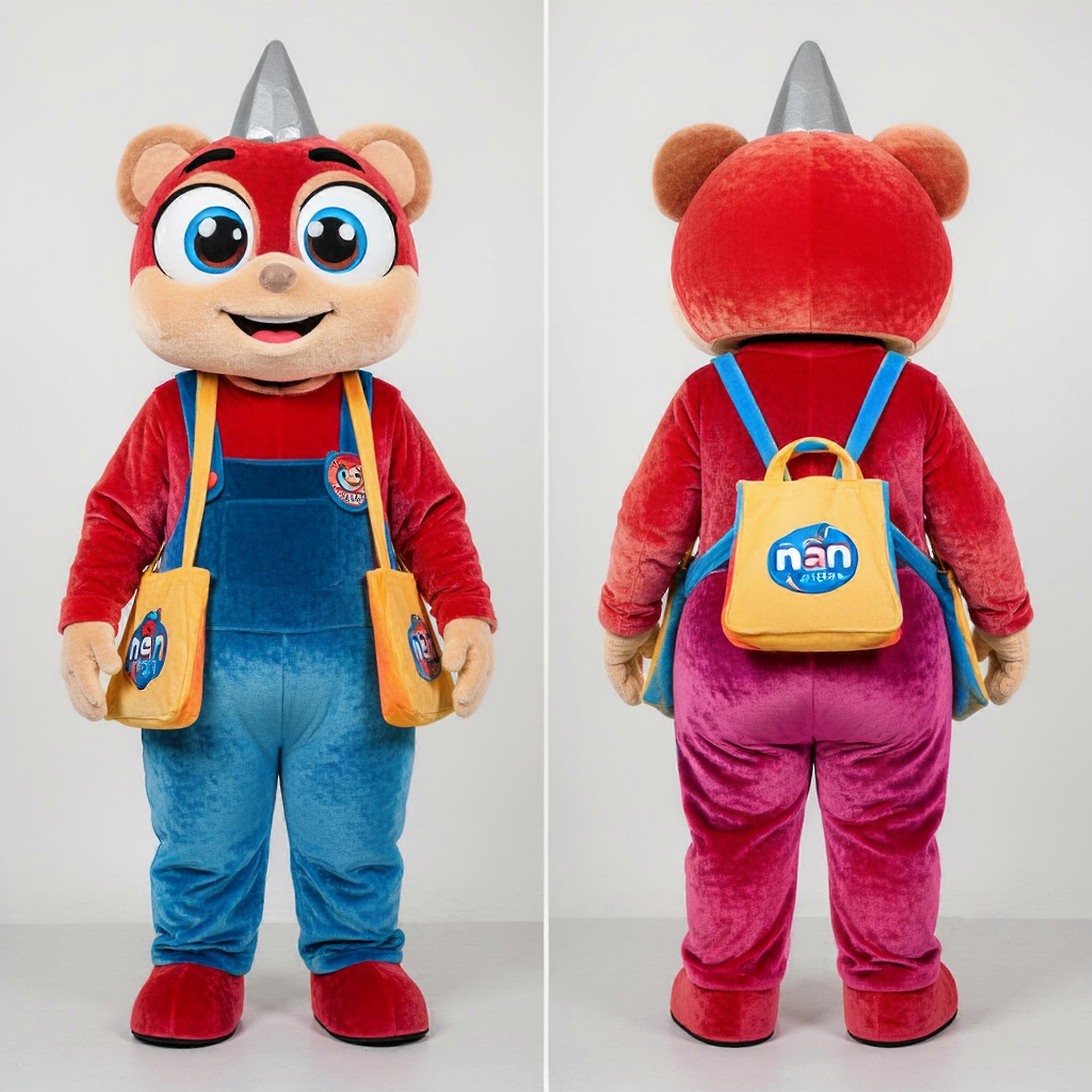 MASTICOT Velvet Vibrant Aglet Mascot