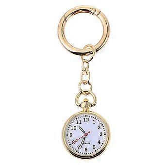 Zakhorloge voor verpleegkundigen en ziekenhuispersoneel, inclusief sleutelhanger met tijdsaanduiding (1 set).