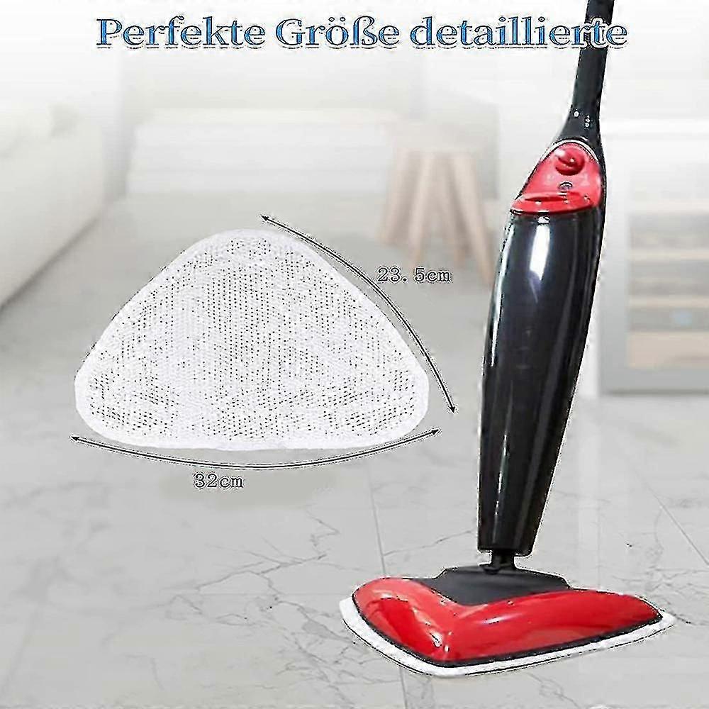Replacement covers for Vileda steam mop - 6pc high absorbent pads set