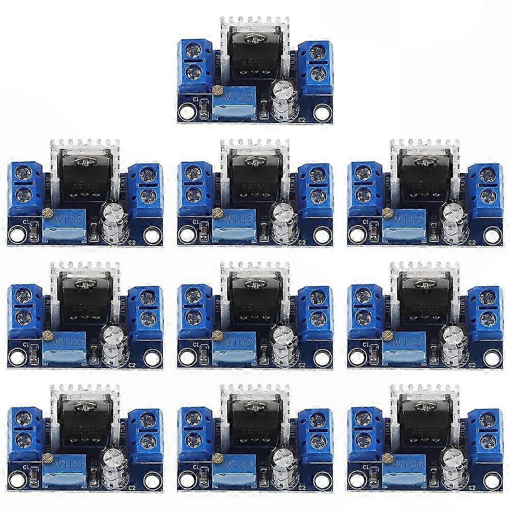 For Automotive or Workshop Electronics, Adjustable Linear Step-Down Voltage Regulator Module