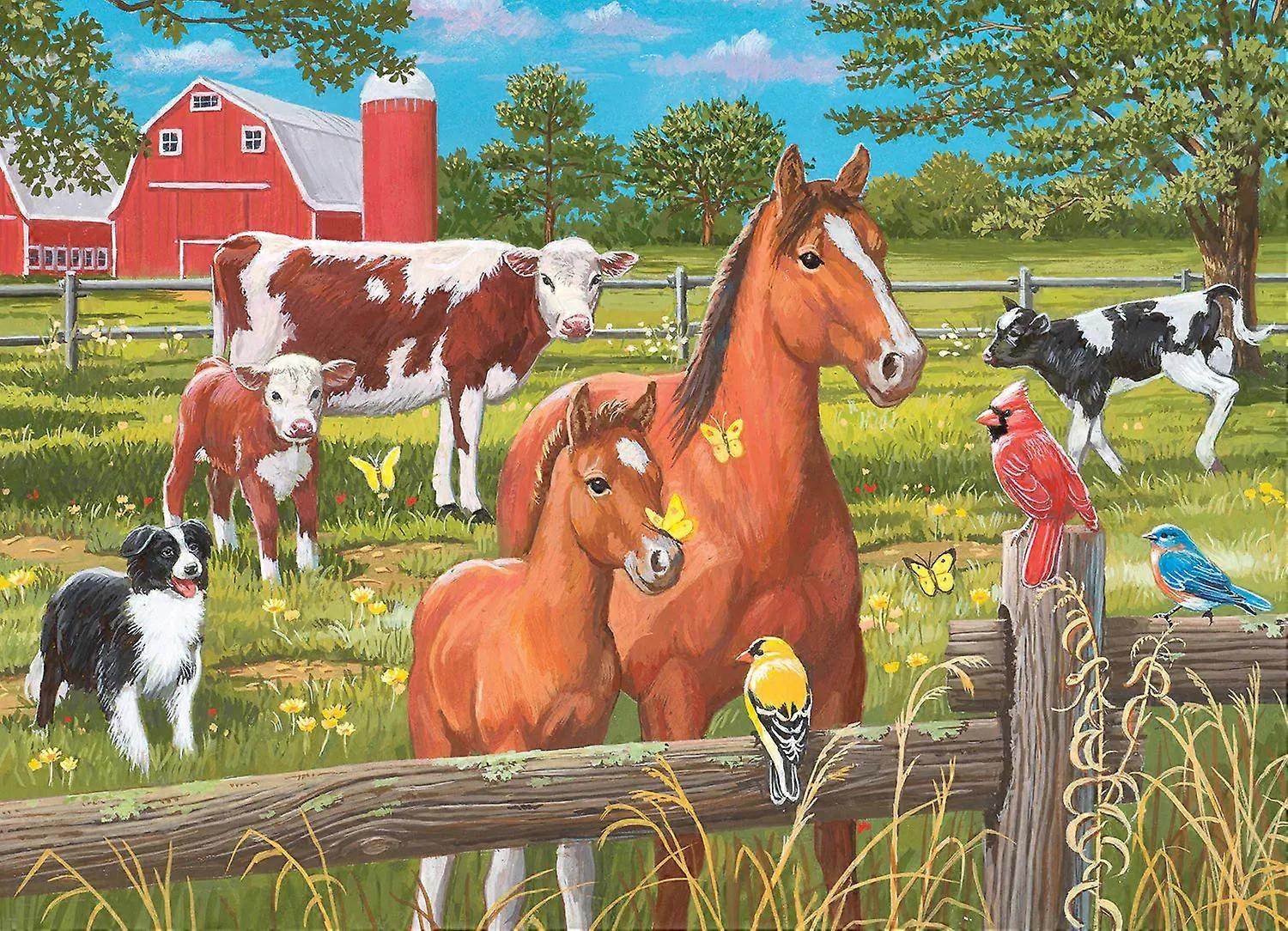 Farm Friends Puzzle 1000 Pieces