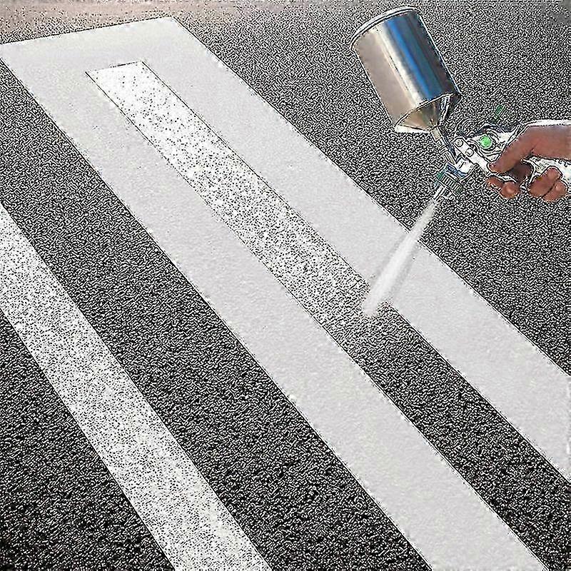 Flexible Reusable Stencil For Parking Lot Lines