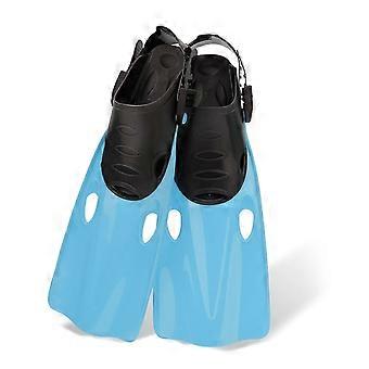 Pinne da snorkeling regolabili per adulti e bambini, pinne da nuoto leggere per immersioni e spiaggia