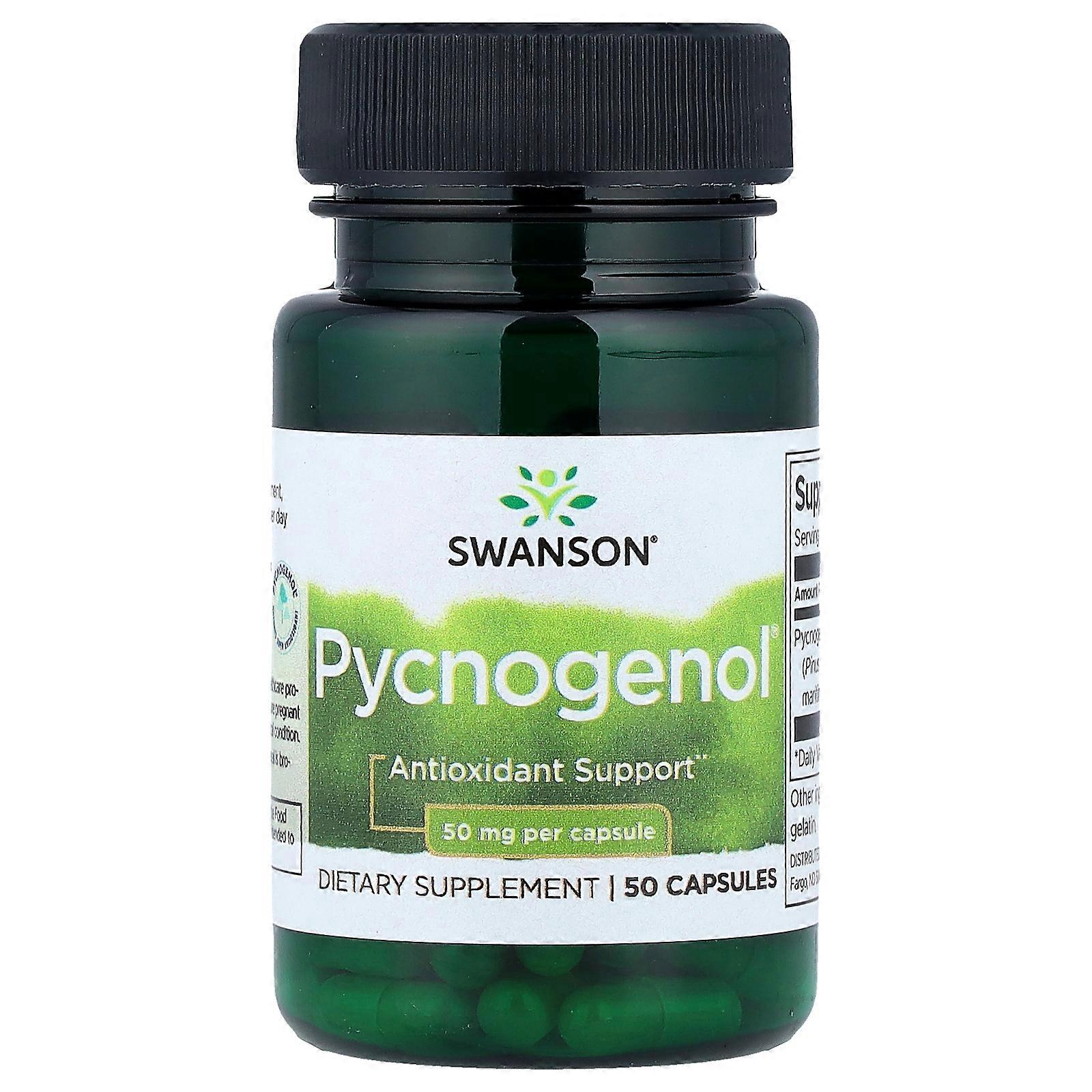 Swanson, Pycnogenol®, 50 mg, 50 Capsules