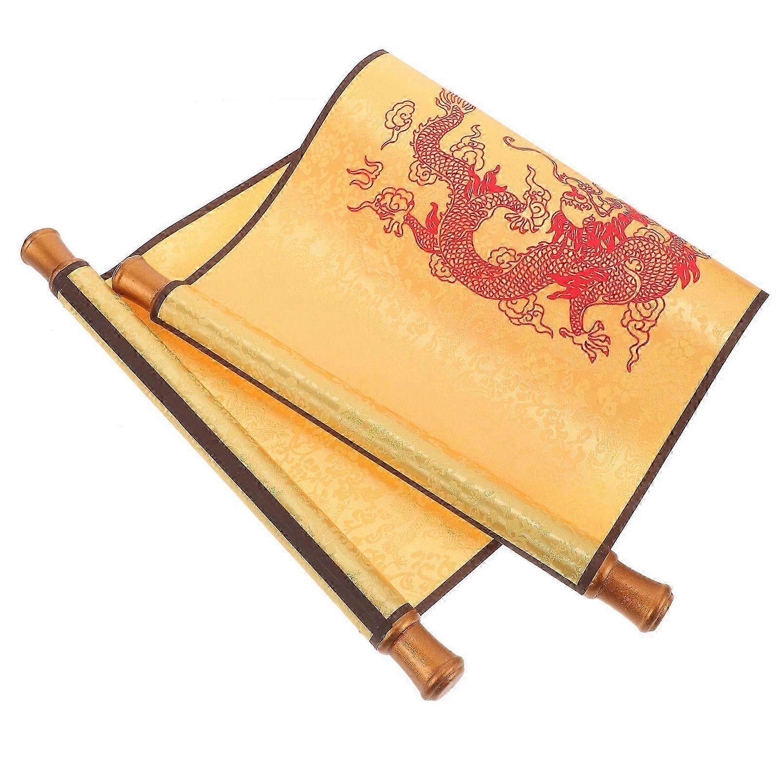 Emperor Cosplay Ancient Emperor Scroll Suitable for Calligraphy Use