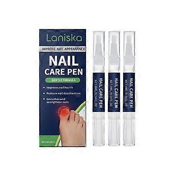 Conjunto de 2 canetas para cuidados com as unhas, portáteis para uso diário.