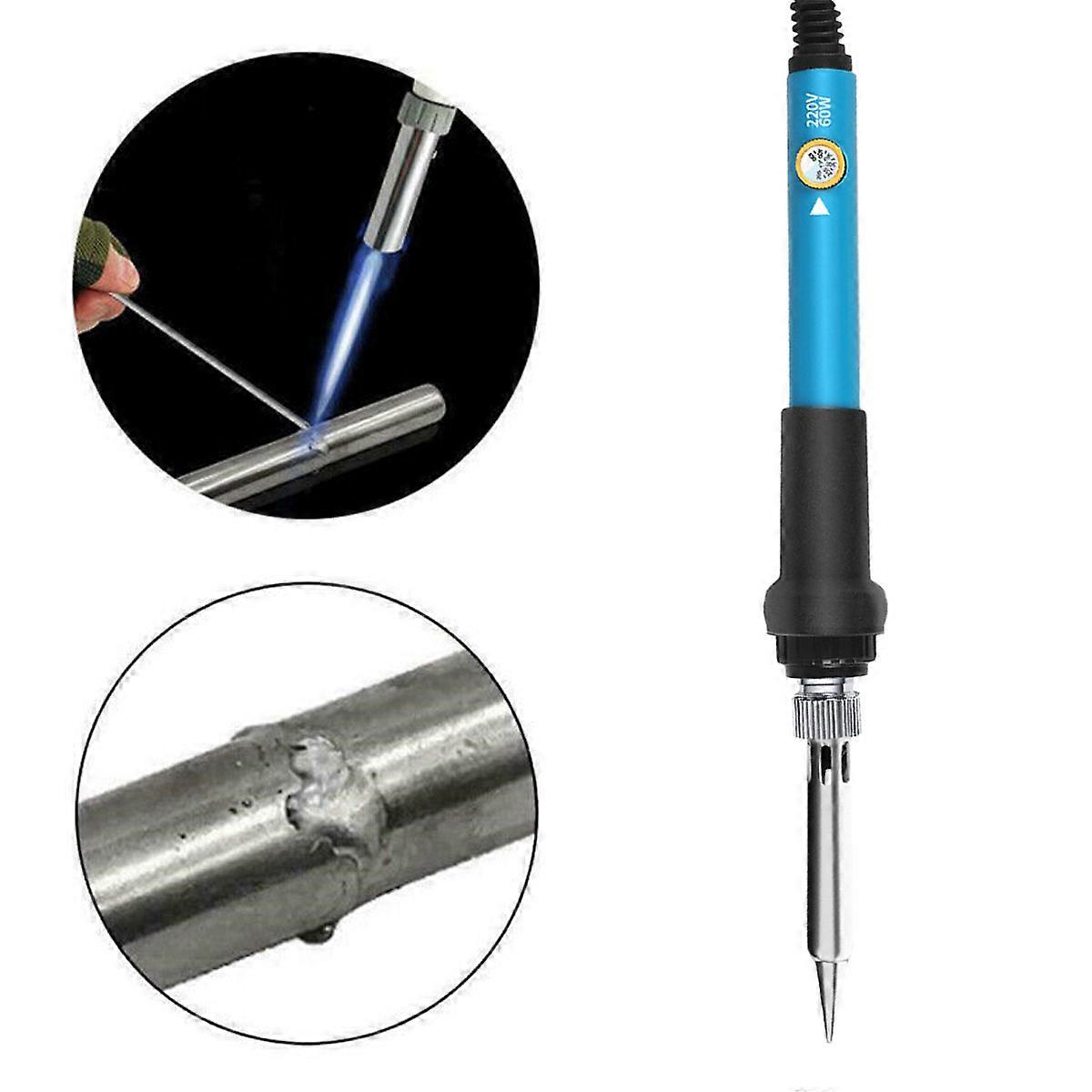 Adjustable Temperature Ceramic Heater Soldering Iron Kit