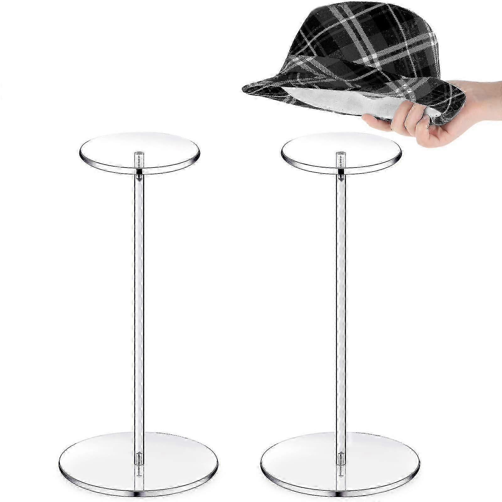 Clear Acrylic Hat Stand Set