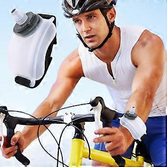 200ml Silicone Wrist Water Bottle, Hands-Free Portable for Running, Gym, Travel, Outdoor Mountaineering