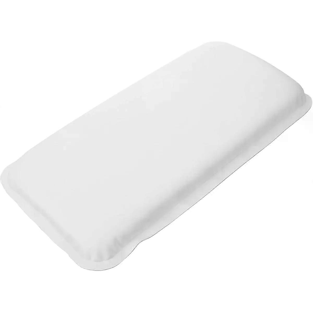 Pillow with Suction Cups PU Sponge Head Support for Tub