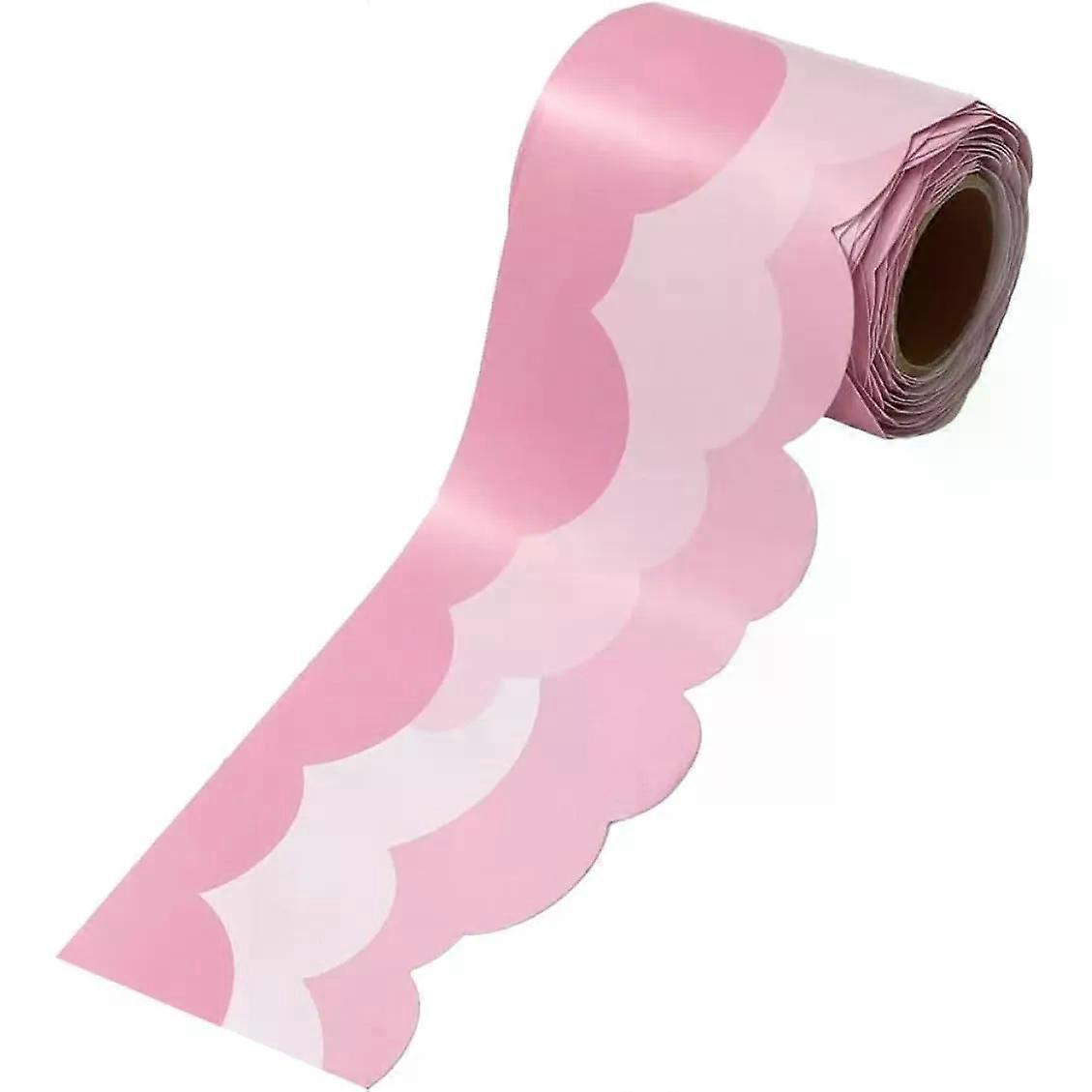 Paper Rolled Cloud Border Sticker Adhesive Decorations 1 Roll