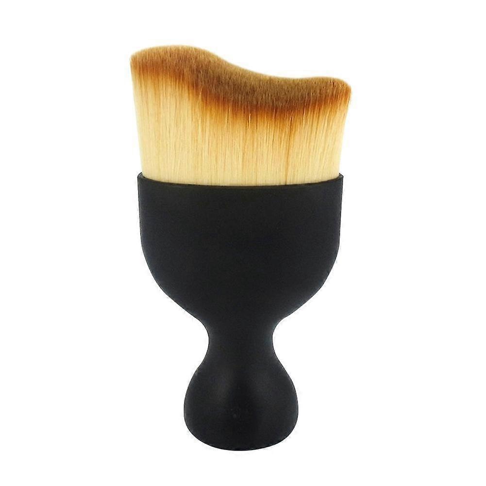 Fine Nylon Dust Brush Compact 10x5cm