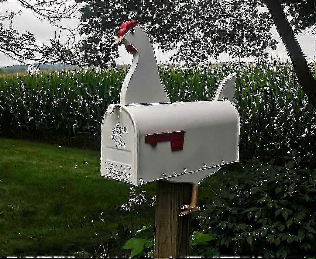 Durable Chicken-Shaped Mailbox