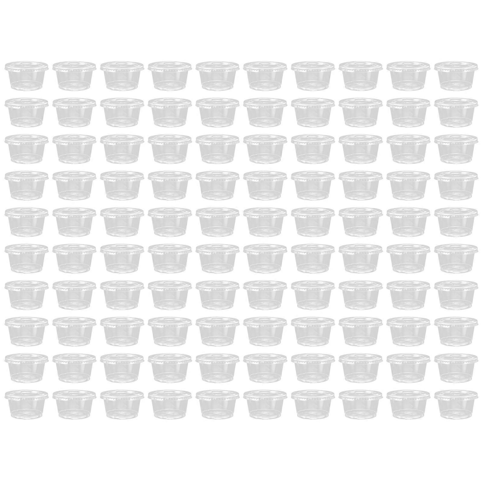 Convenient Hygienic Leak-Resistant Portion Cups