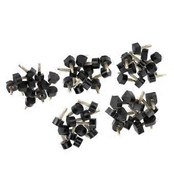 60PCs (5 Different Size) High Heel Shoe Repair Tips Taps Dowel Lifts Replacement