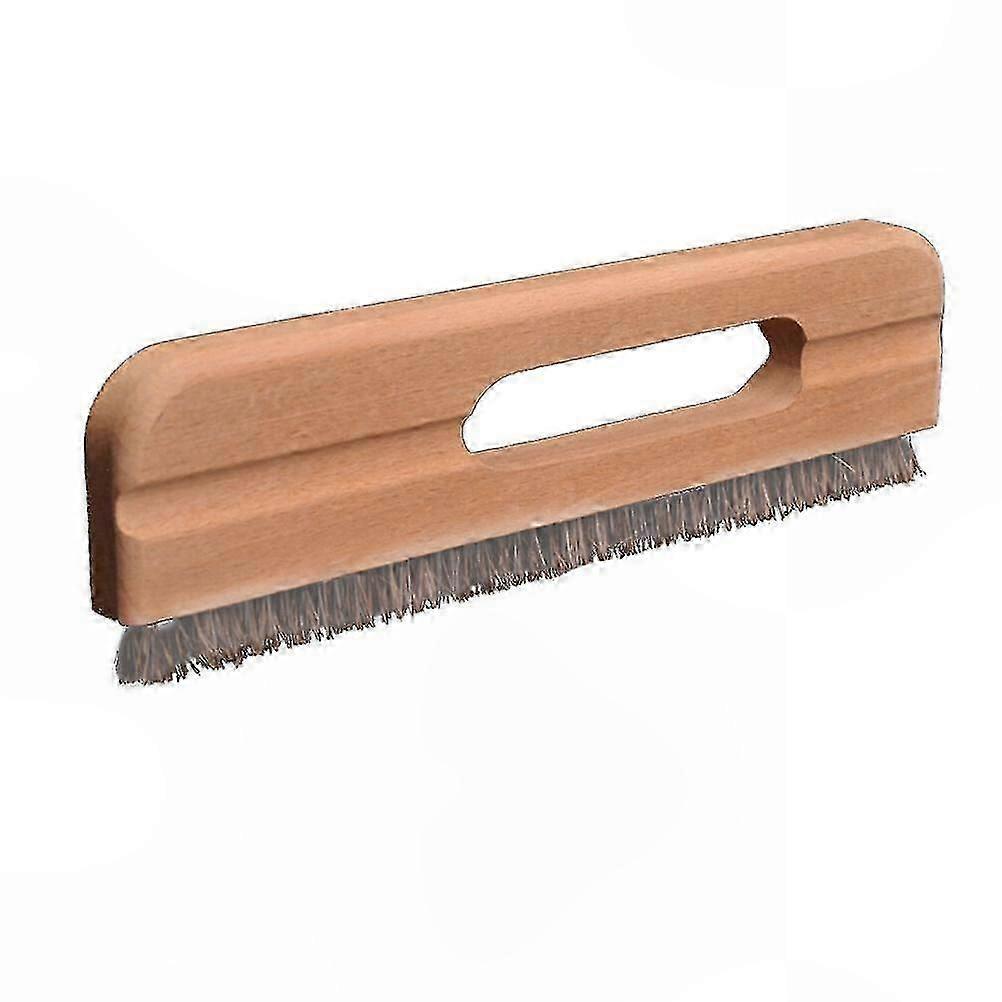 Wall Covering & Mural Application Bristle Brush, Large Beech Handle Wall Construction Tool