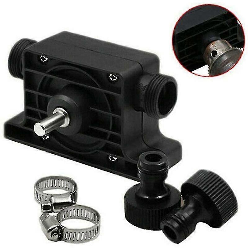 Leak-Proof Drill-Powered Pump