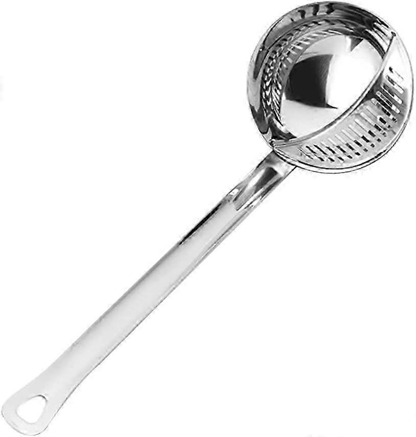Dual-Use Stainless Steel Filter Spoon