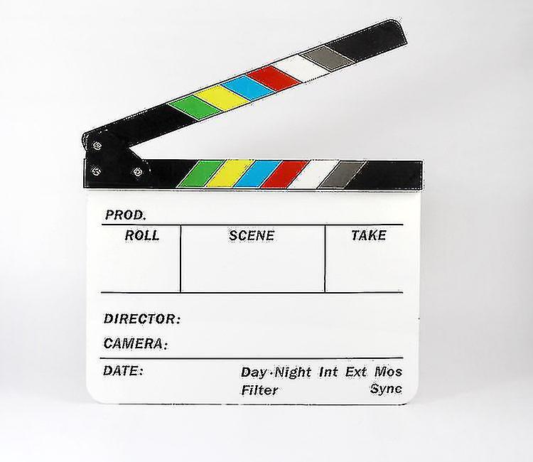 Video/photographic Props, Acrylic Board, Director's Clapper