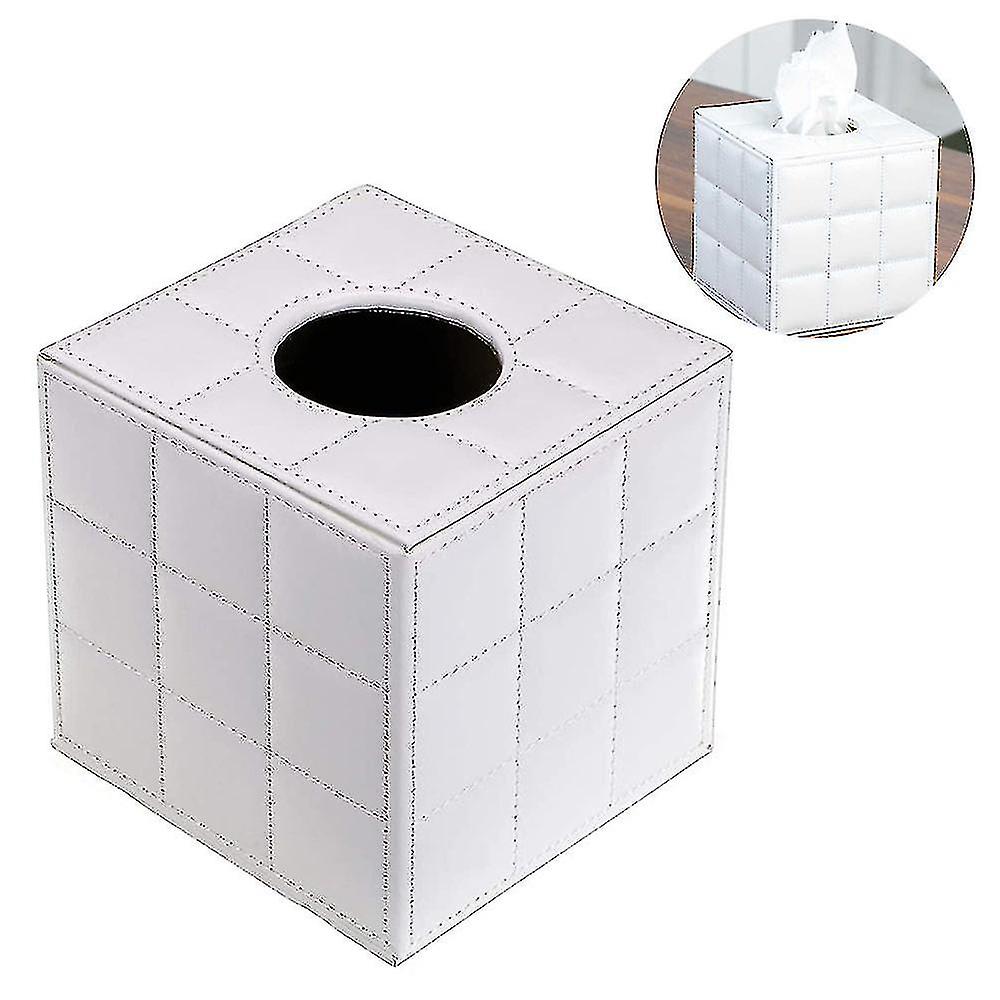 Facial Tissue Holder With Magnetic Bottom