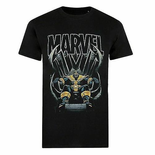 Marvel Mens Thanos Throne T-Shirt