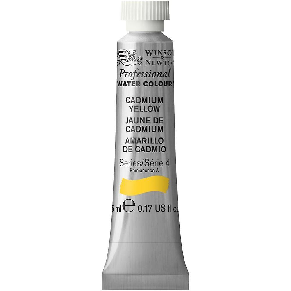 Winsor & Newton Professional Watercolour 5ml, 108 Cadmium Yellow S4