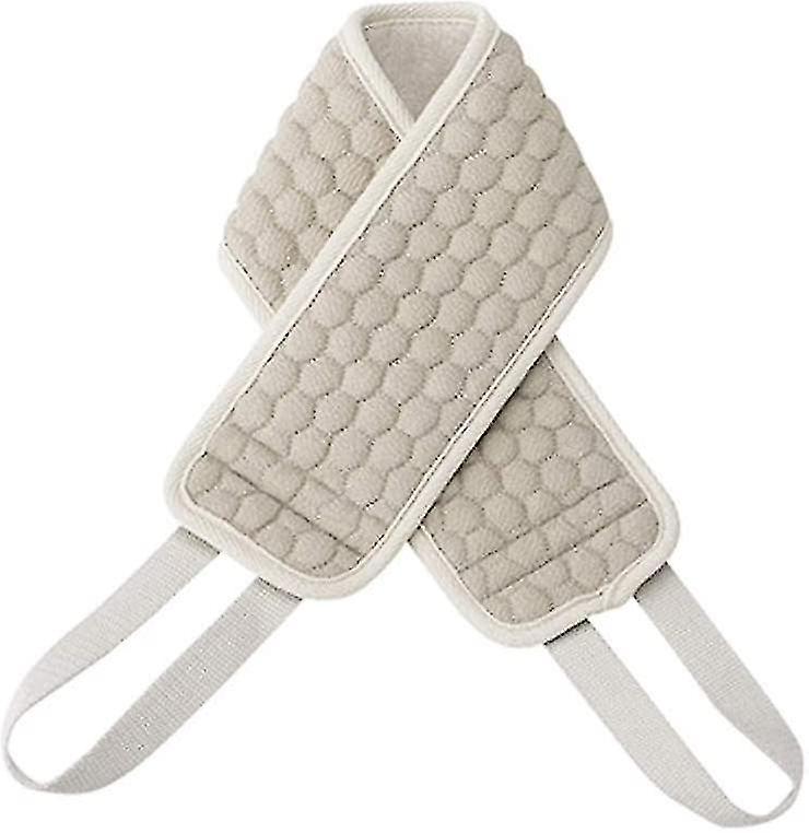 Exfoliating Back Scrubber For Shower, Large Size 32in With  Long  , Double Gift