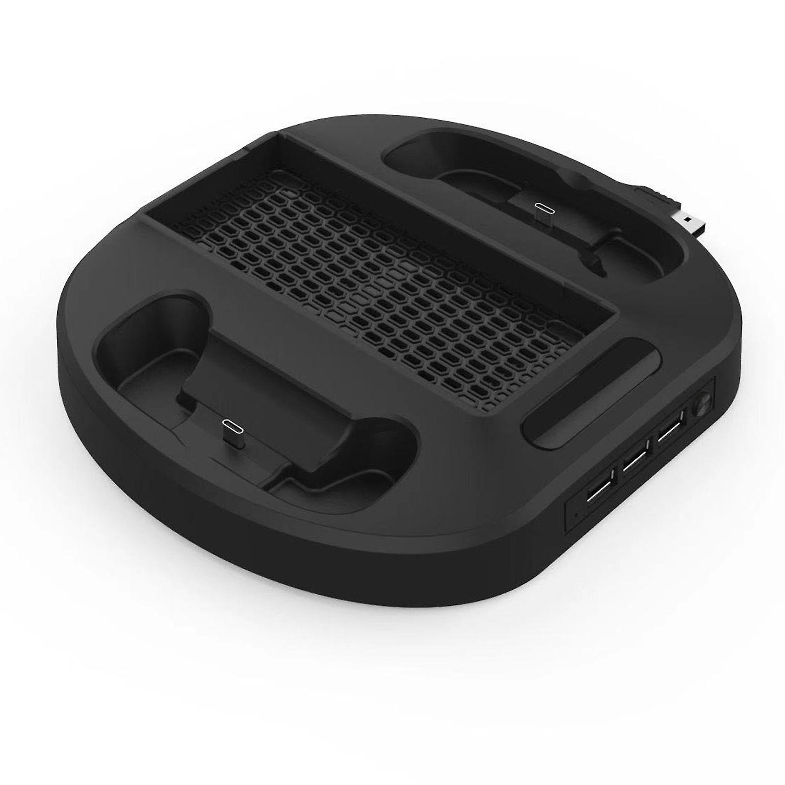 Cooling Fan Console Stand Rack For Series S Controller With 3 USB Hub Extension