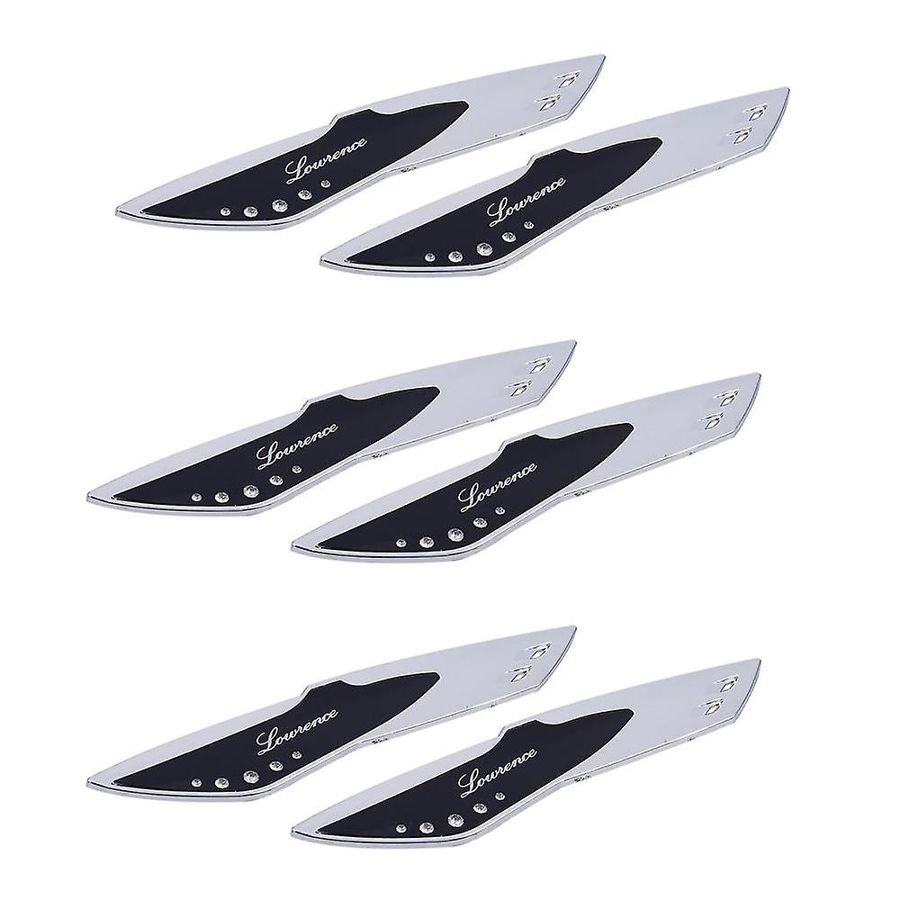 6x Front Car Windscreen Wiper Spoiler Presser With Rhinestone