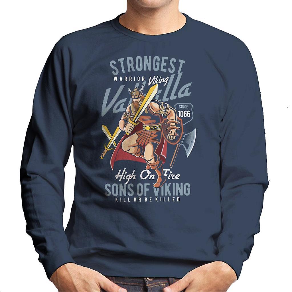 Sterkeste Warrior Viking Valhalla menns Sweatshirt