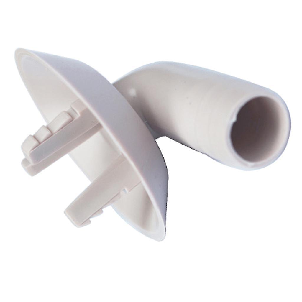 Air Conditioner External Unit Drain Hose Connector Elbow 1.02in Three-jaw