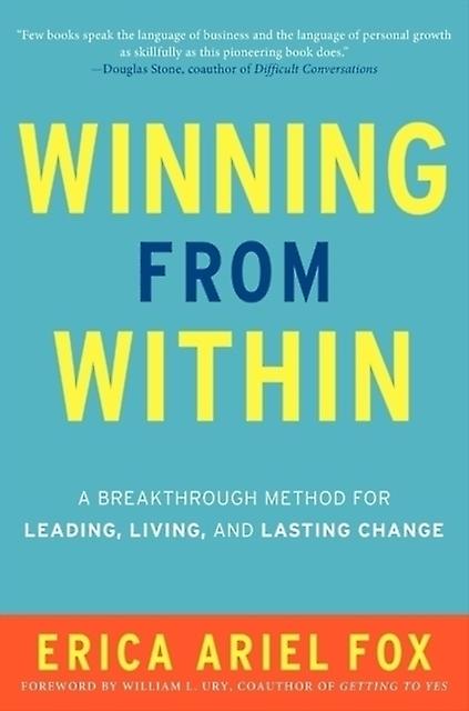 Winning From Within by Erica Ariel Fox Paperback Book