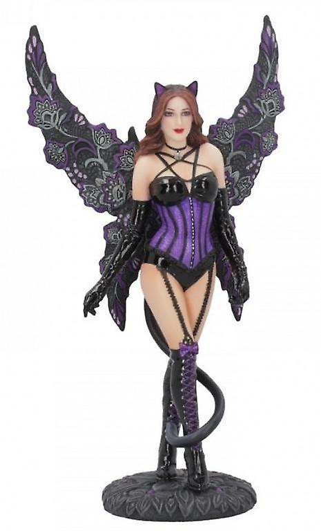 Felina Gothic Fairy Dressed In Cat Costume Figurine