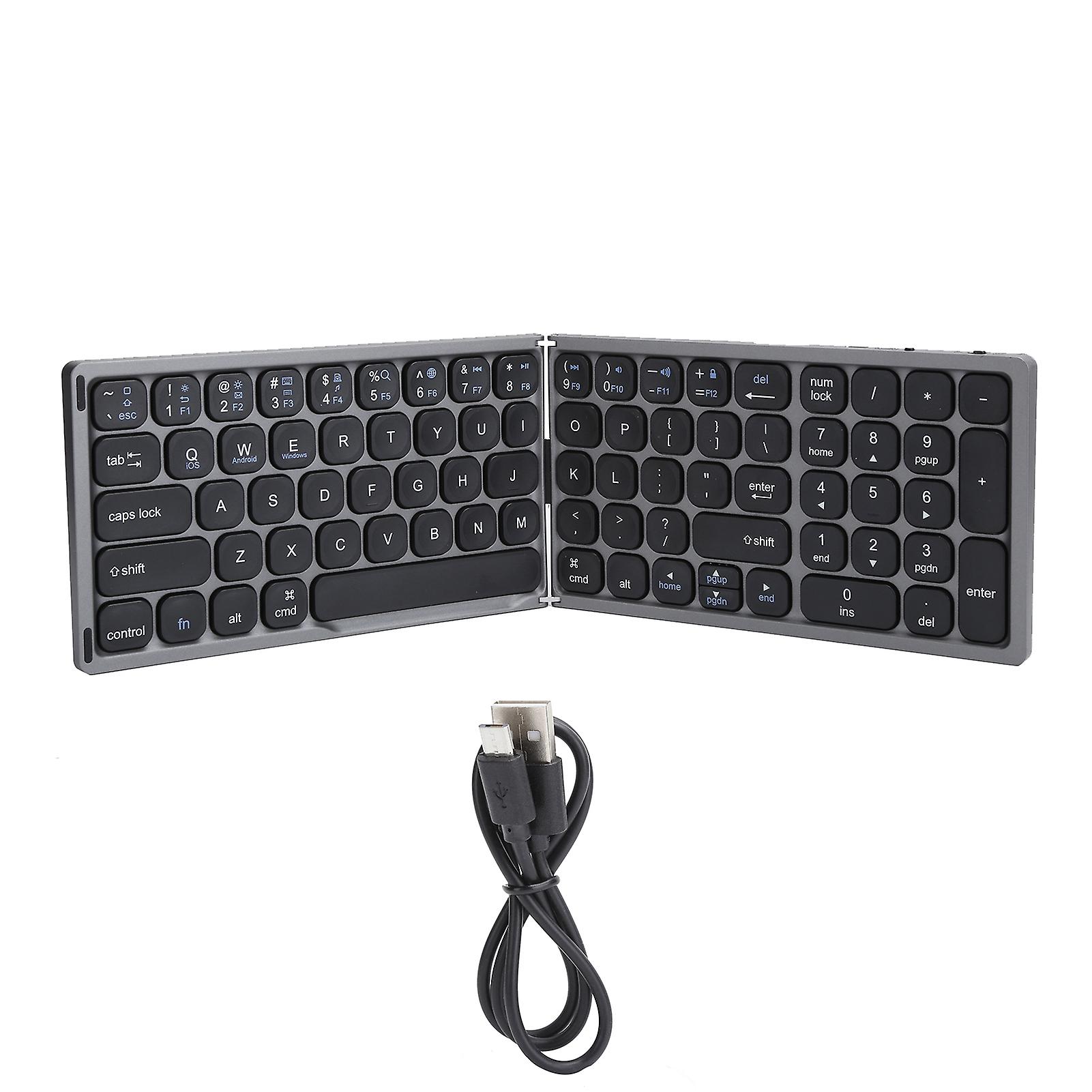 Folding Bluetooth Keyboard Wireless Ultrathin for IOS Android Windows Computer