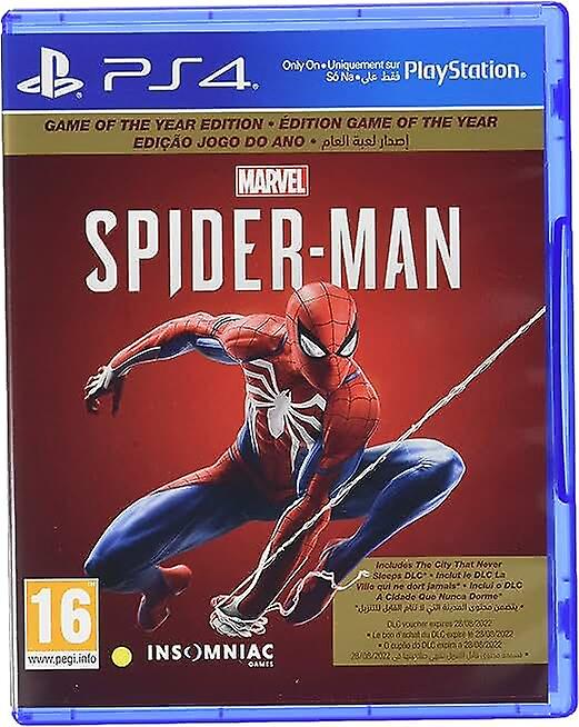 Spider-Man (Game of the Year) (UKArabic) - PlayStation 4 - PAL - New & Sealed