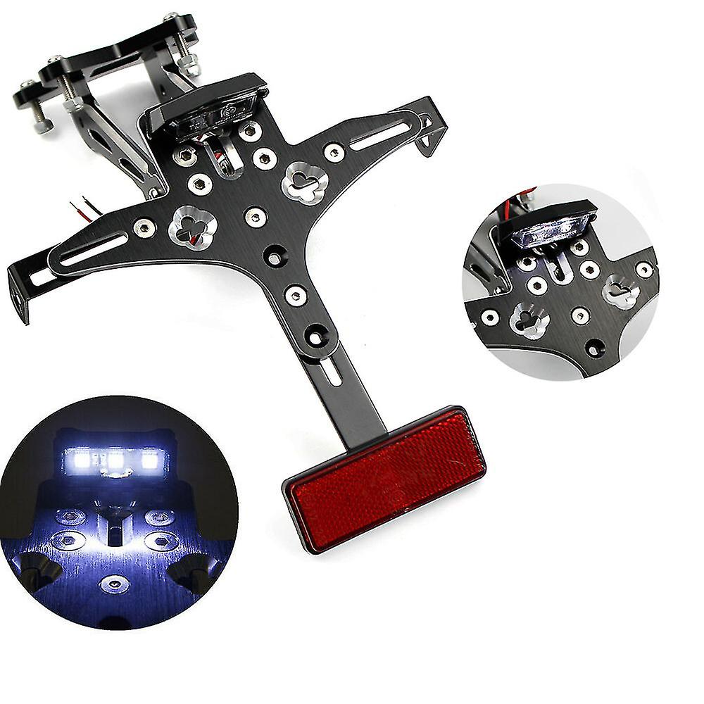 Motorcycle License Plate Holder Bracket Frame Indicator Lamp For Suzuki Gsx-r1000 Gsxr1000 Gsxr 1000 K5 K7 2005 2006 2007 2008