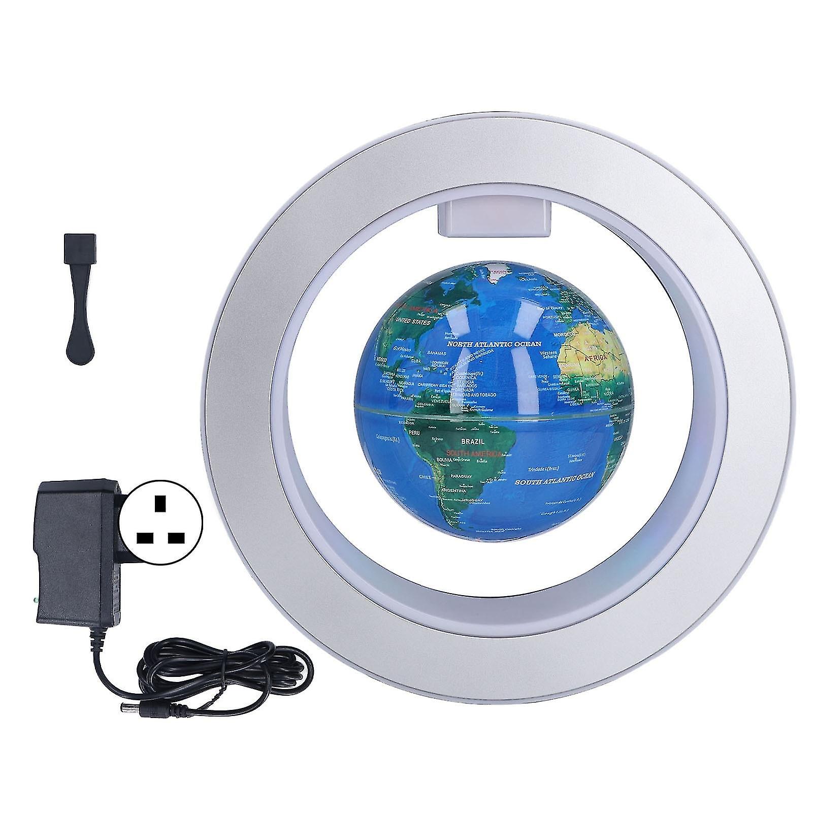 Floating Globe Magnetic Levitation Globe 100240v Heminredning Prydnad För Födelsedagspresentuk Plug