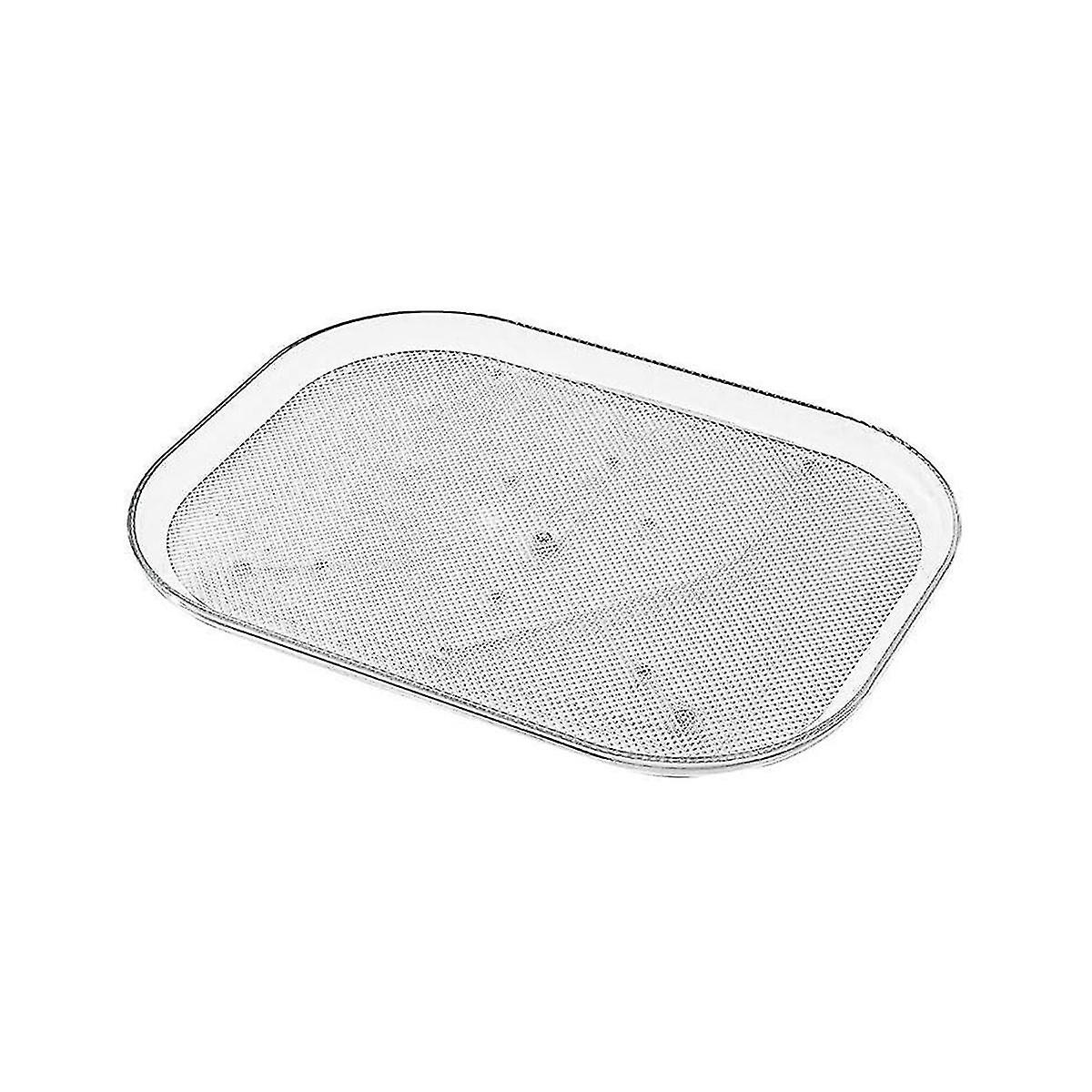 Turntable Organizer For Refrigerator, Clear Square Fridge Organizer Storage, For Cabinet, Table, Pantry, Countertop