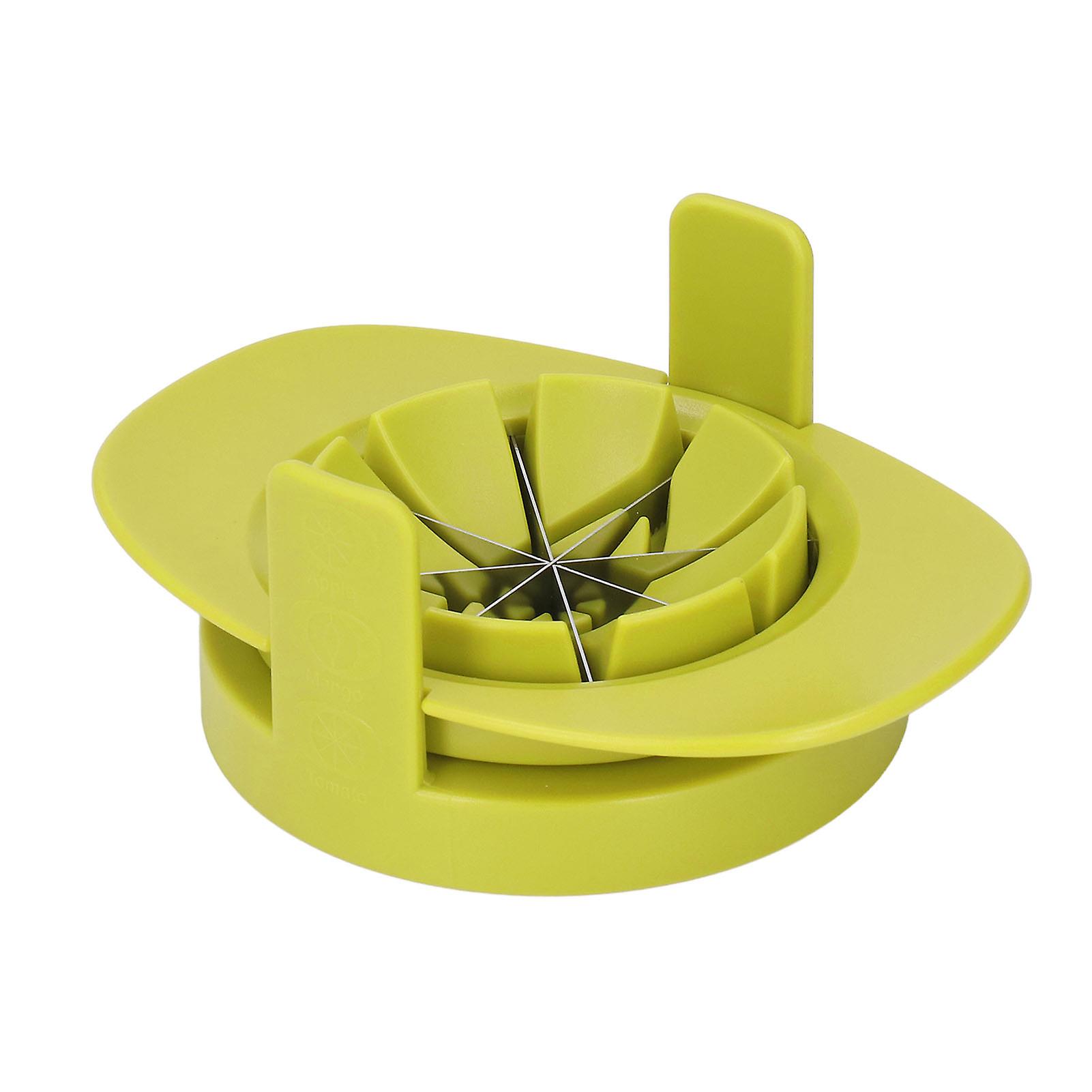 Fruit Cutters Set with Base Stainless Steel Mango Cutter Apple Corer Tomato Divider for Kitchen 