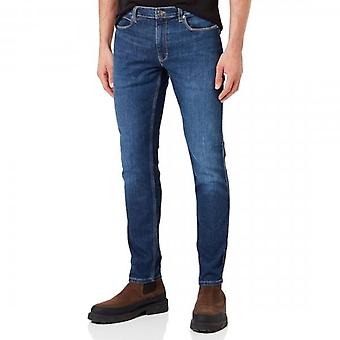 Men's Hugo Boss 734 Washed Blue Extra Slim Fit Jeans 405 50493713