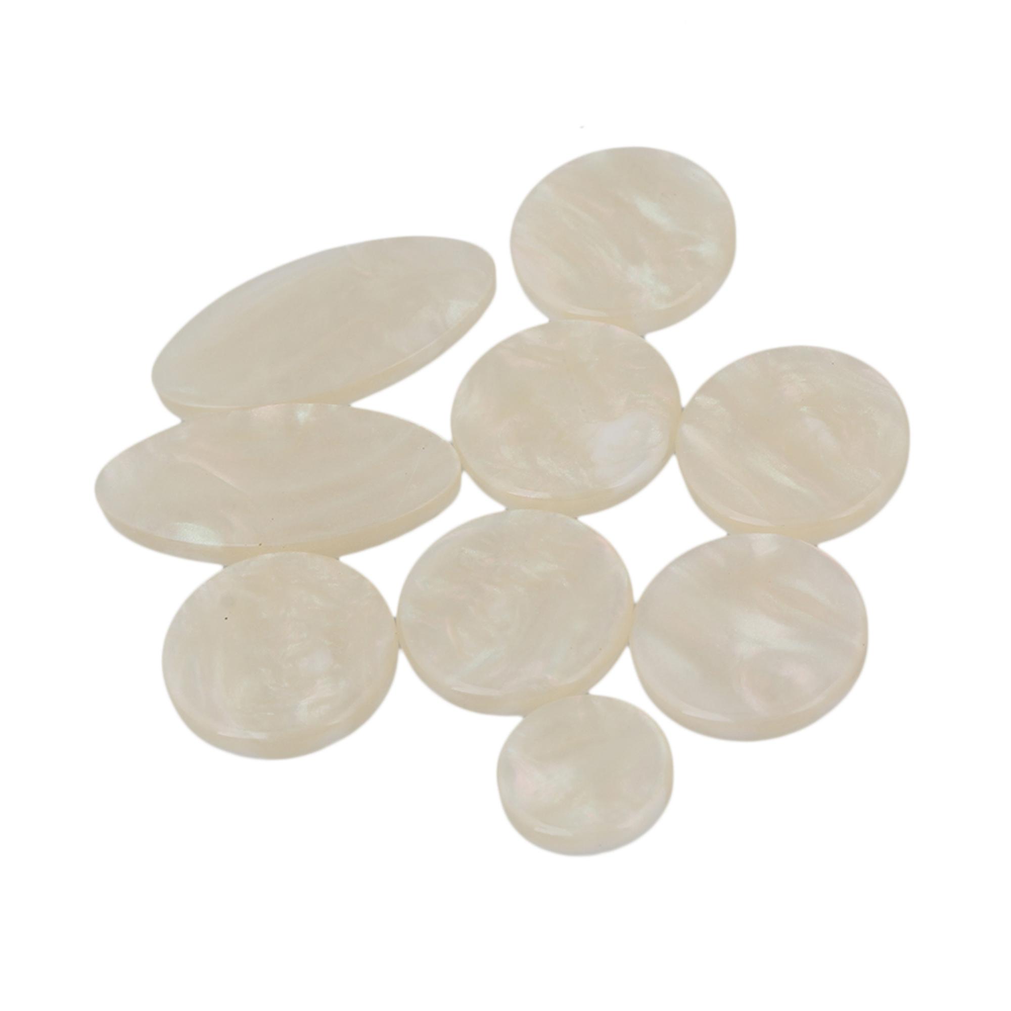 Saxophone Plastic Key Buttons Inlays For Alto Saxophones