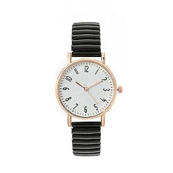 Femmes Montre Candy Couleur Quartz Montre Numéro Impression Cadran Rond Couleur Assortie Réglable En Acier Inoxydable Hig