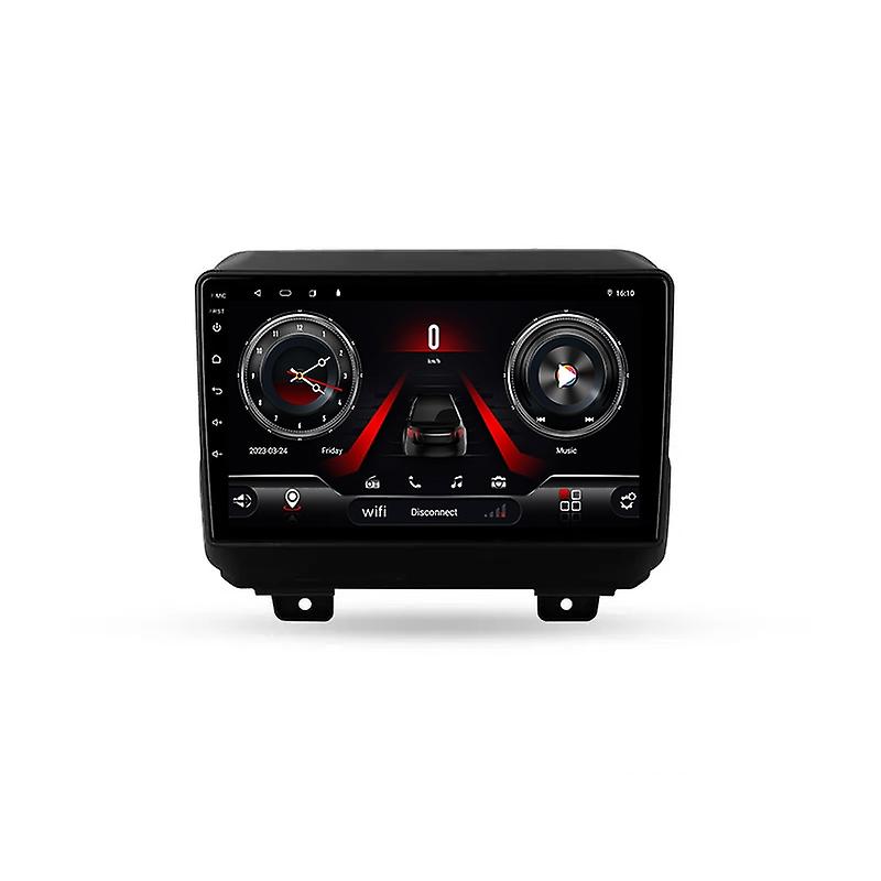 For Jeep Wrangler 4 JL 2018 - 2019 Android CarPlay Car Radio Multimedia Video Player GPS Navigation